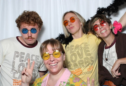 "Peace, Love & Carbs" image 0